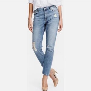 H&M distressed 'Girlfriend' Jeans Denim Sz US 2